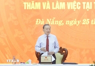 Top leader urges Da Nang city to develop into major national growth pole